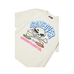 Broken Planet Game Over T-Shirt Vanilla White