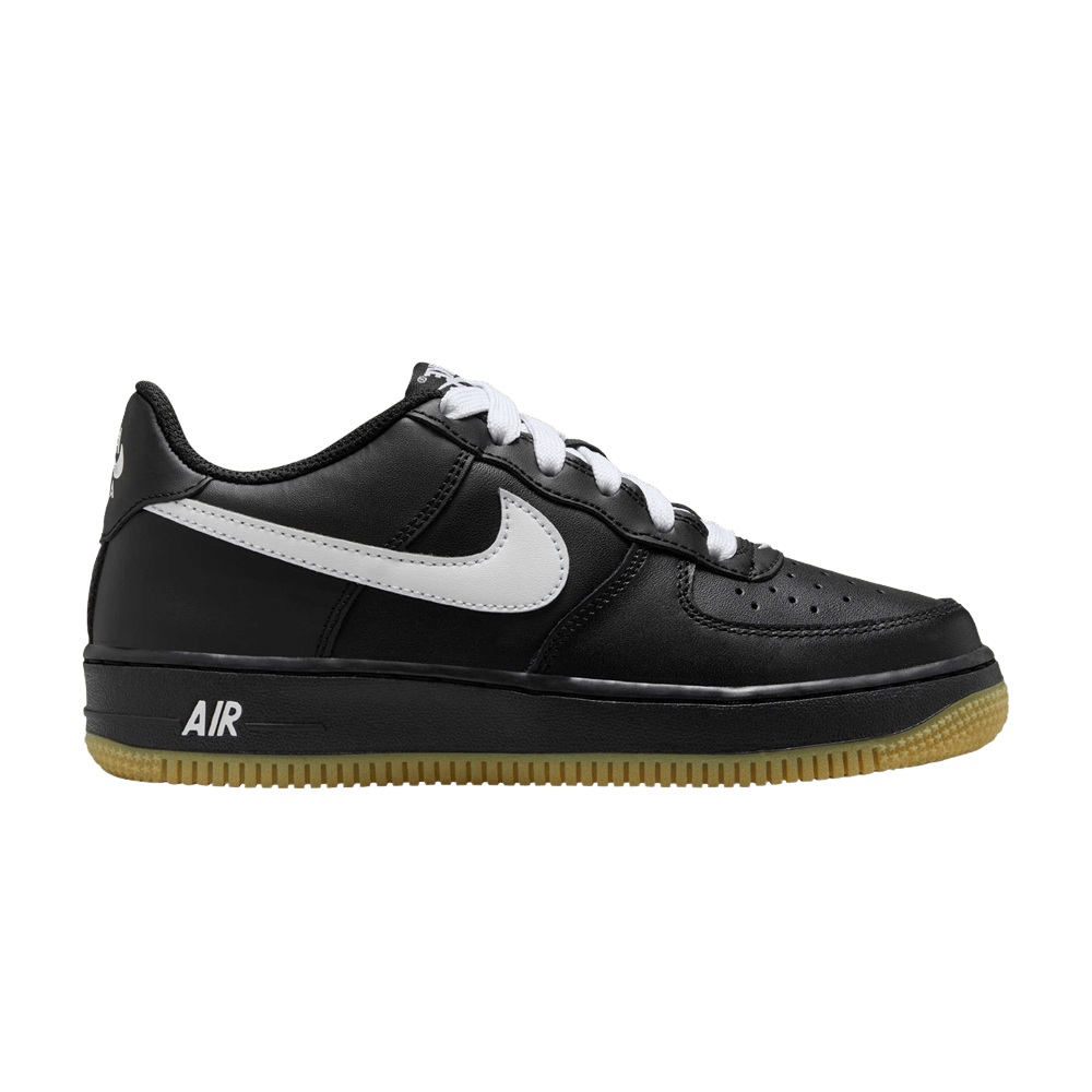 Air Force 1 Low LV8 Black Gum Light Brown White (GS)