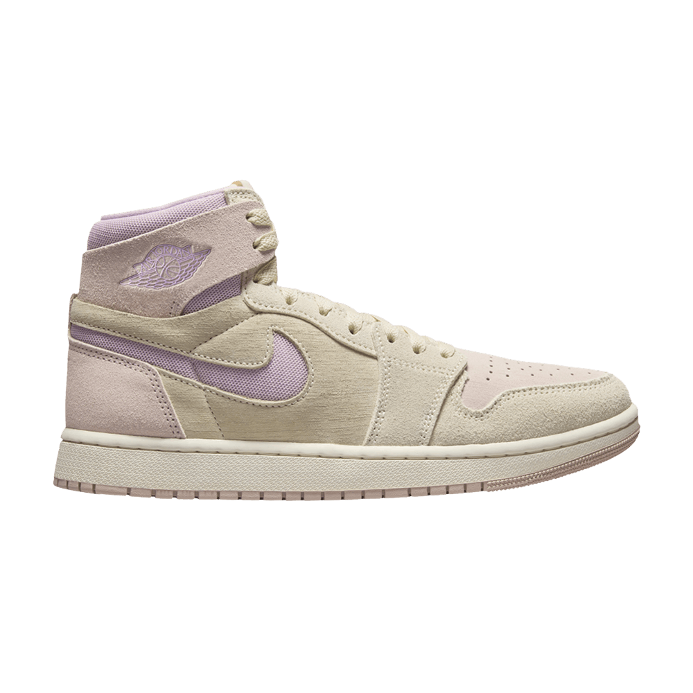 Air Jordan 1 High Zoom Air CMFT 2 Muslin Plum Chalk (Women's)