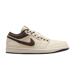Air Jordan 1 Low Premium Pale Ivory Off Noir Baroque Brown