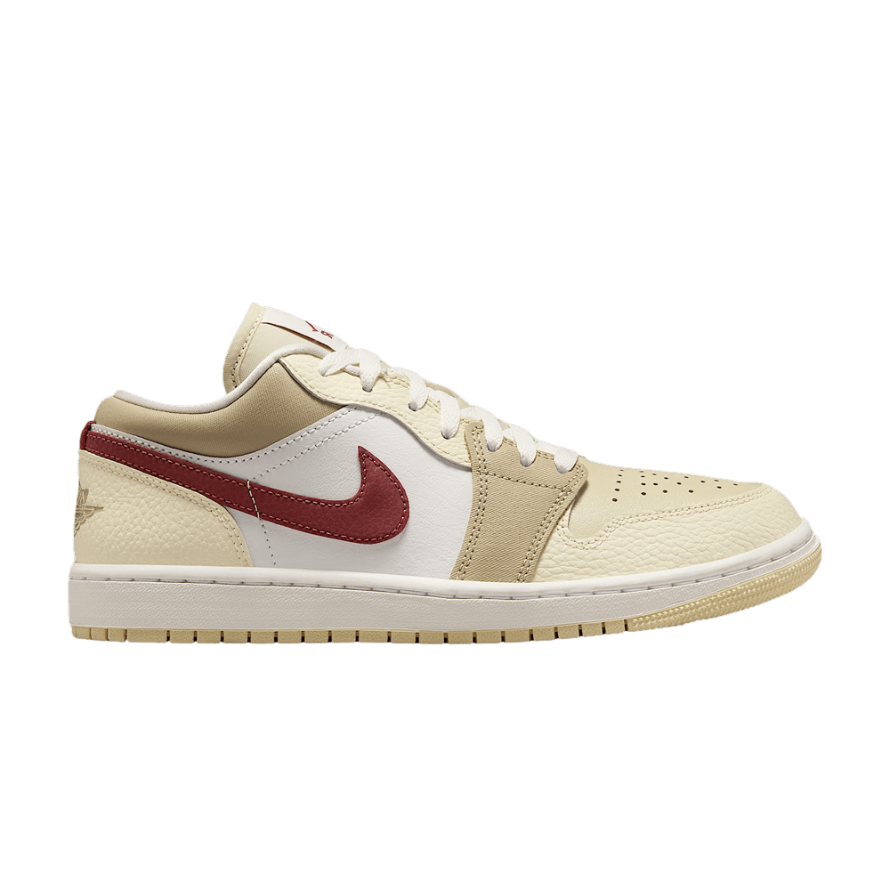 Air Jordan 1 Low SE Desert Khaki Red Sepia (Women's)