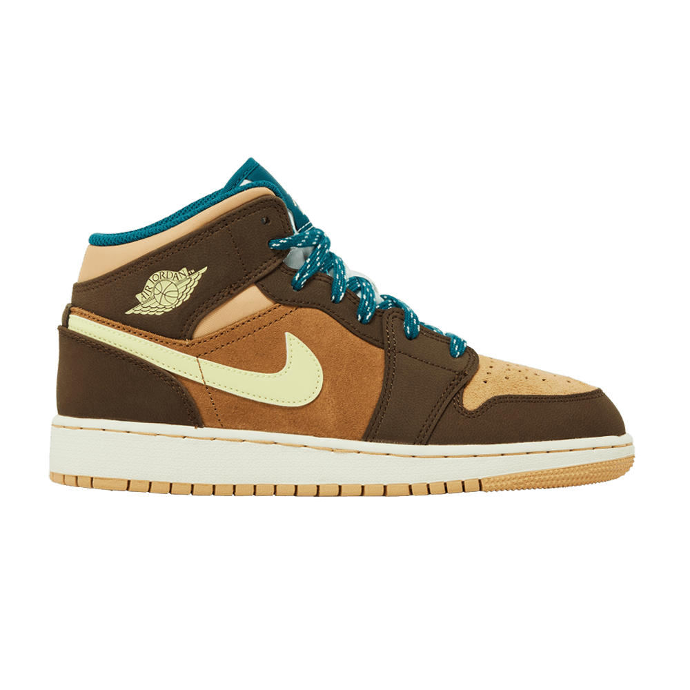 Air Jordan 1 Mid Cacao Wow (GS)