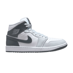 Air Jordan 1 Mid White Smoke Grey (Women's)