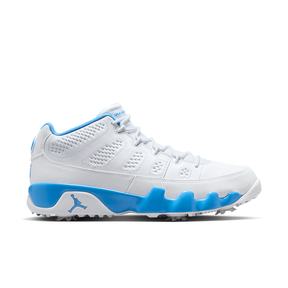 Air Jordan 9 Retro Low Golf White University Blue