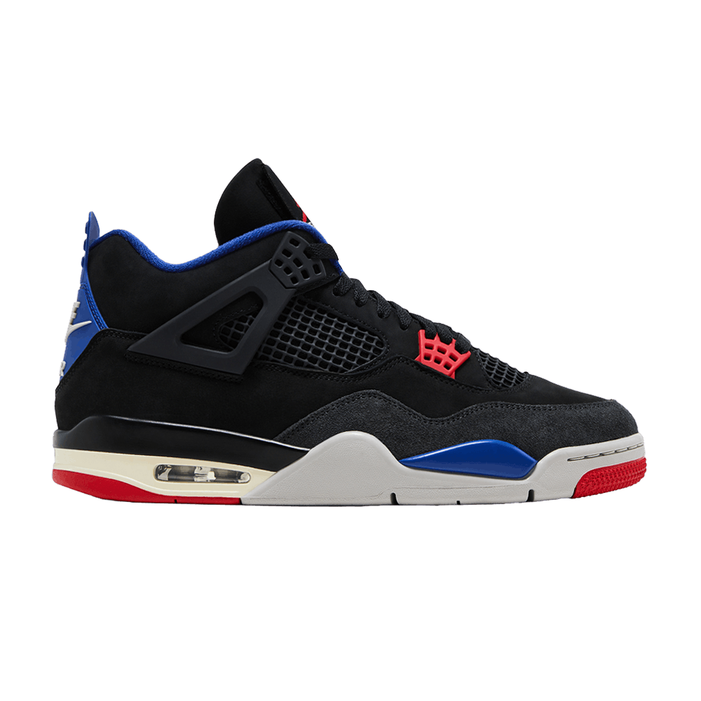 Air Jordan Air Jordan 4 Rare Air Black/Fire Red/Deep Royal Blue/Dark Smoke Grey/Tech Grey