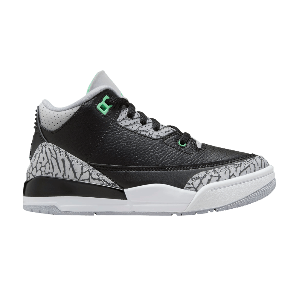 Air Jordan Jordan 3 Retro Green Glow (PS)