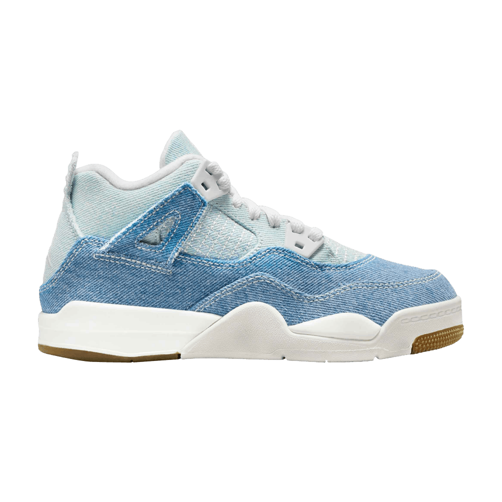 Air Jordan Jordan 4 Retro TEX Denim Worn Blue (PS)