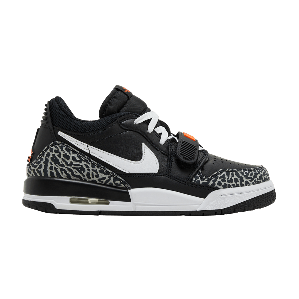Air Jordan Jordan Legacy 312 Low Black White Safety Orange (GS)
