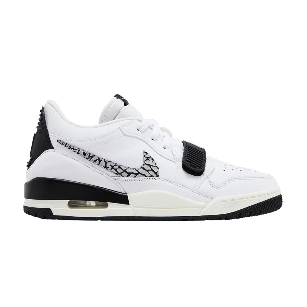 Air Jordan Jordan Legacy 312 Low White Black Elephant Swoosh