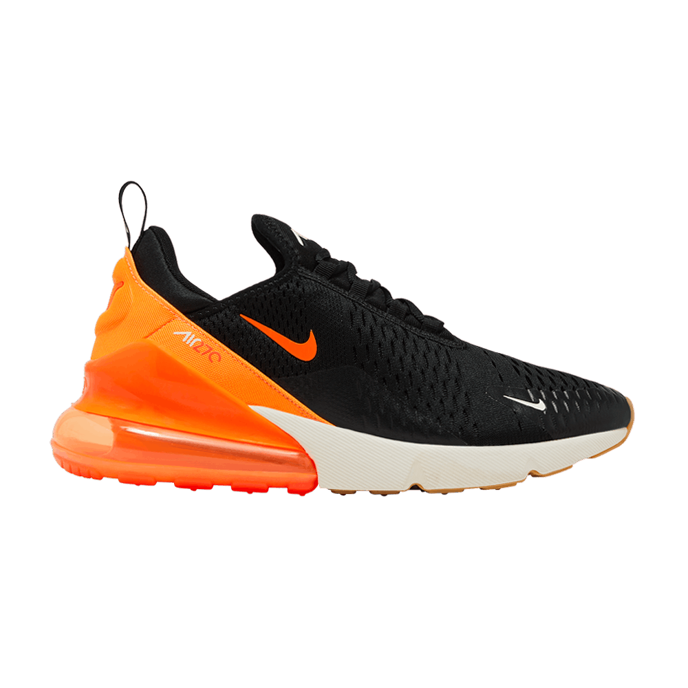 Air Max 270 Black Phantom Total Orange