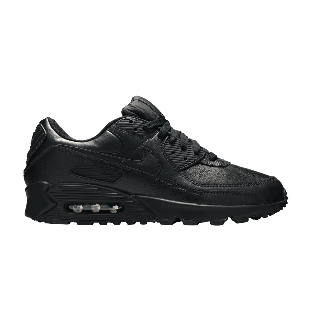 Air Max 90 Leather Triple Black