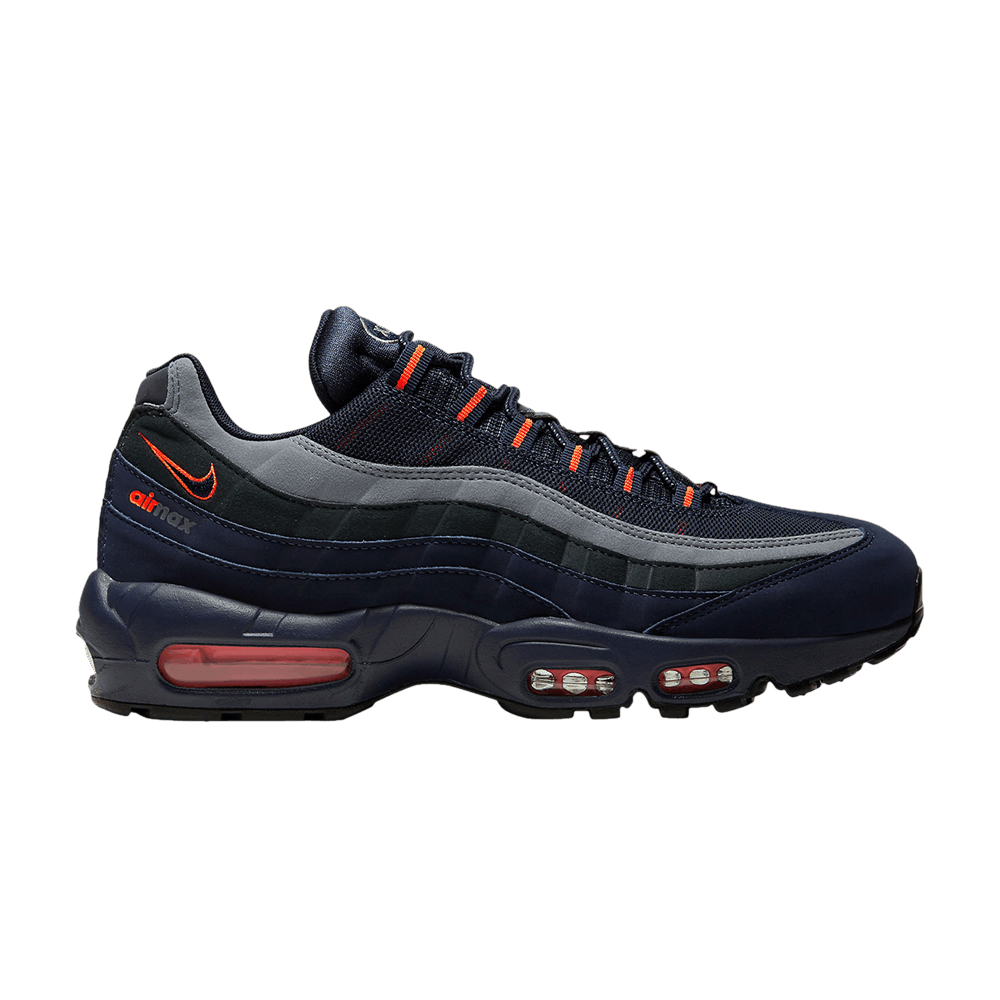 Air Max 95 Logo Navy Orange