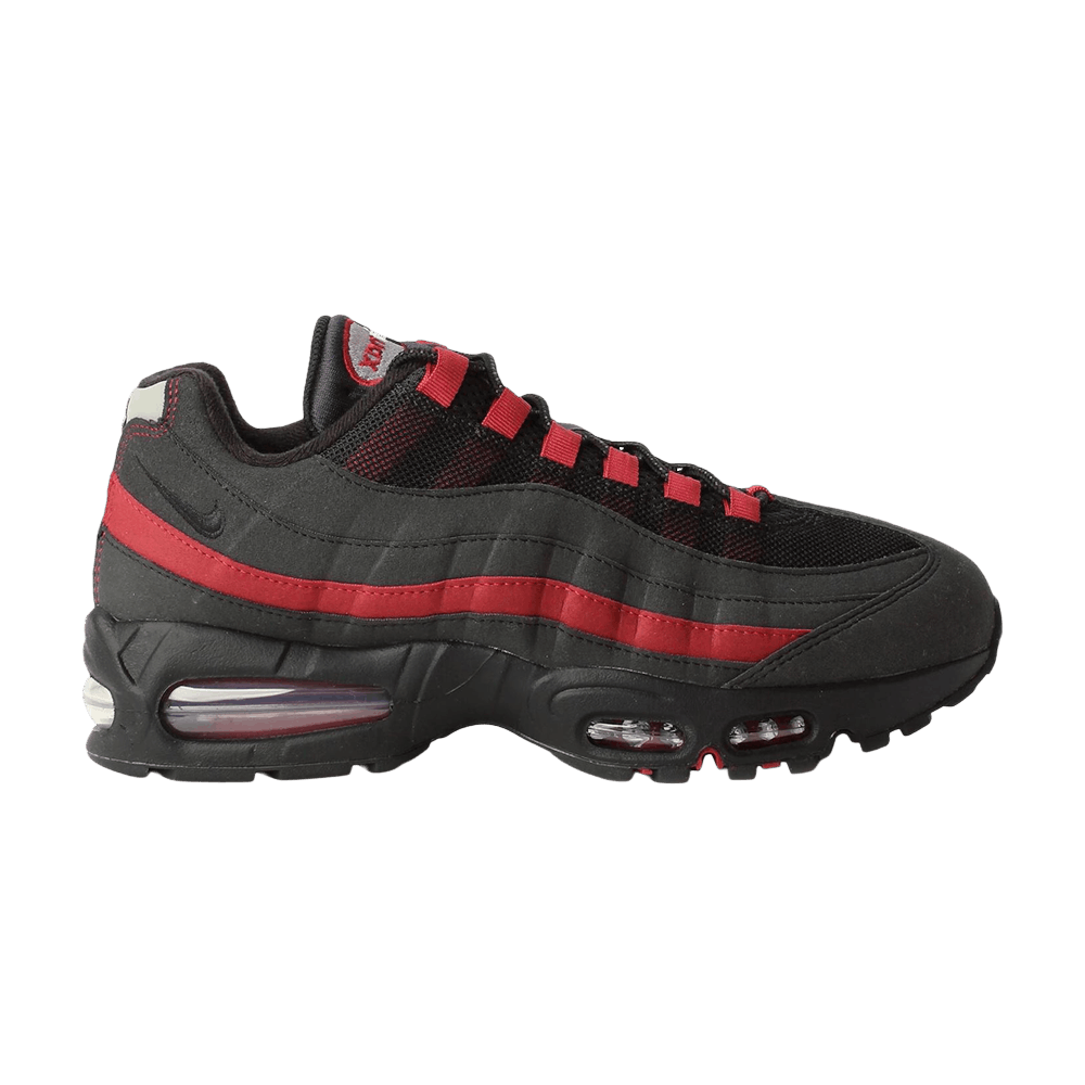 Air Max 95 OG Big Bubble Black Crimson Grey