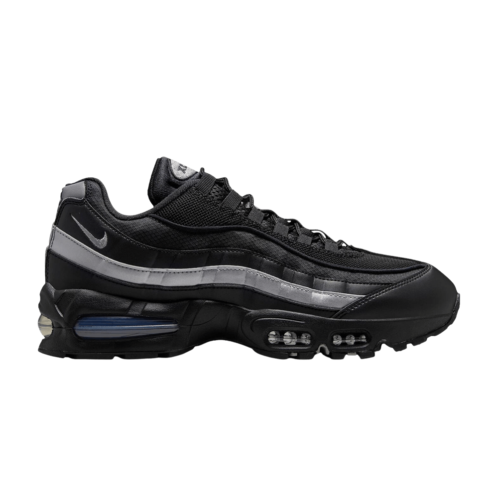 Air Max 95 OG Big Bubble Black White Metallic Silver