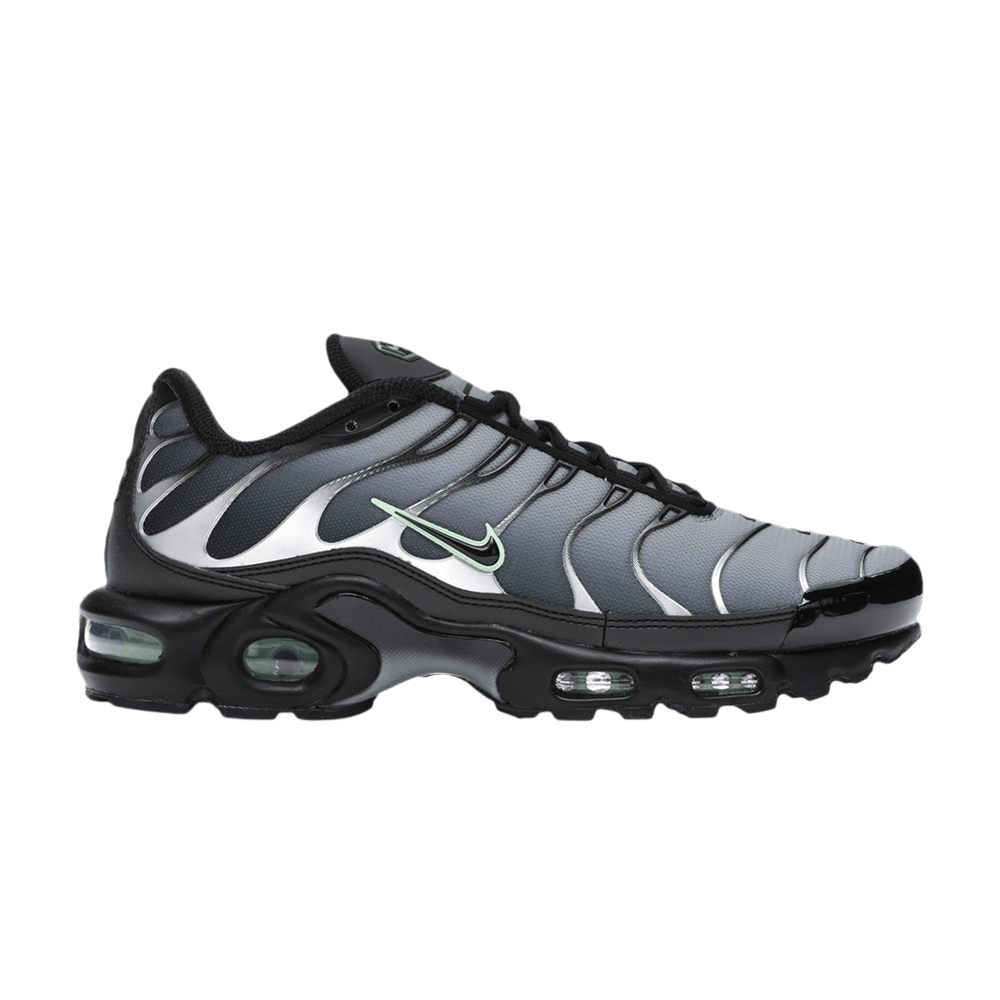 Air Max Plus Black Particle Grey Vapour Green