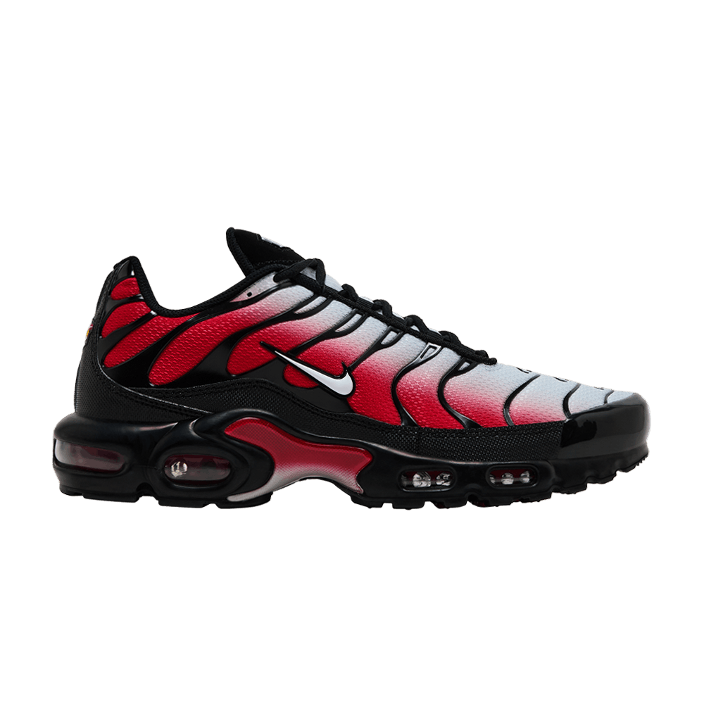 Air Max Plus Pure Platinum University Red Black White