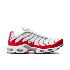 Air Max Plus White University Red