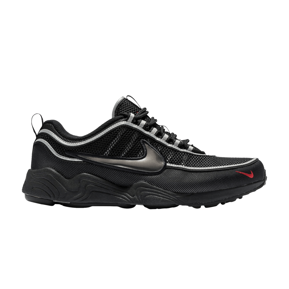 Air Zoom Spiridon Black Metallic Silver