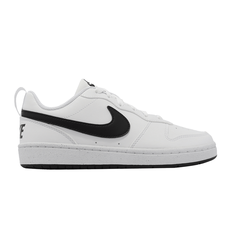 Court Borough Low Recraft White Black (GS)