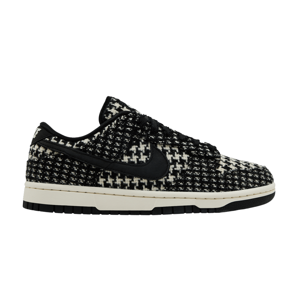 Dunk Low Harris Tweed White Black Multi (Women's)