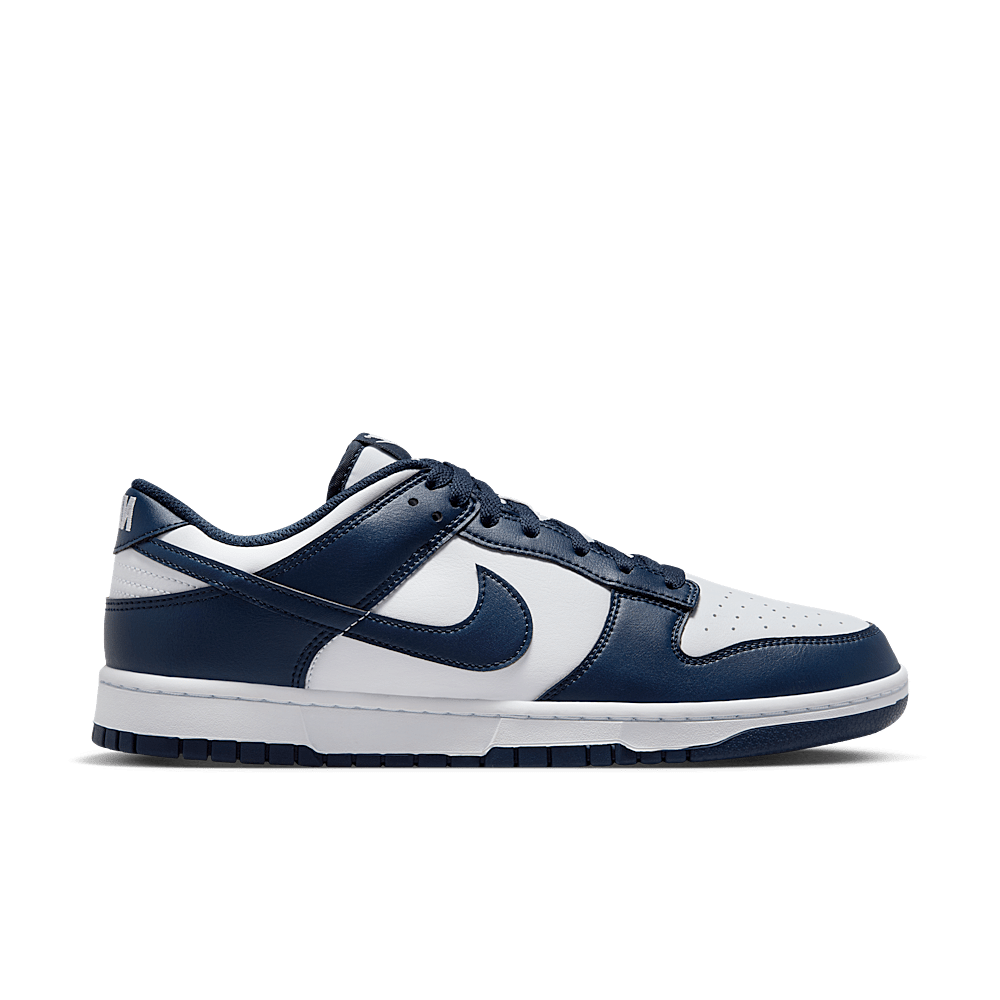Dunk Low White Midnight Navy