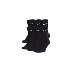 Every Day Cotton Cushioned Socks X 6 Zwart