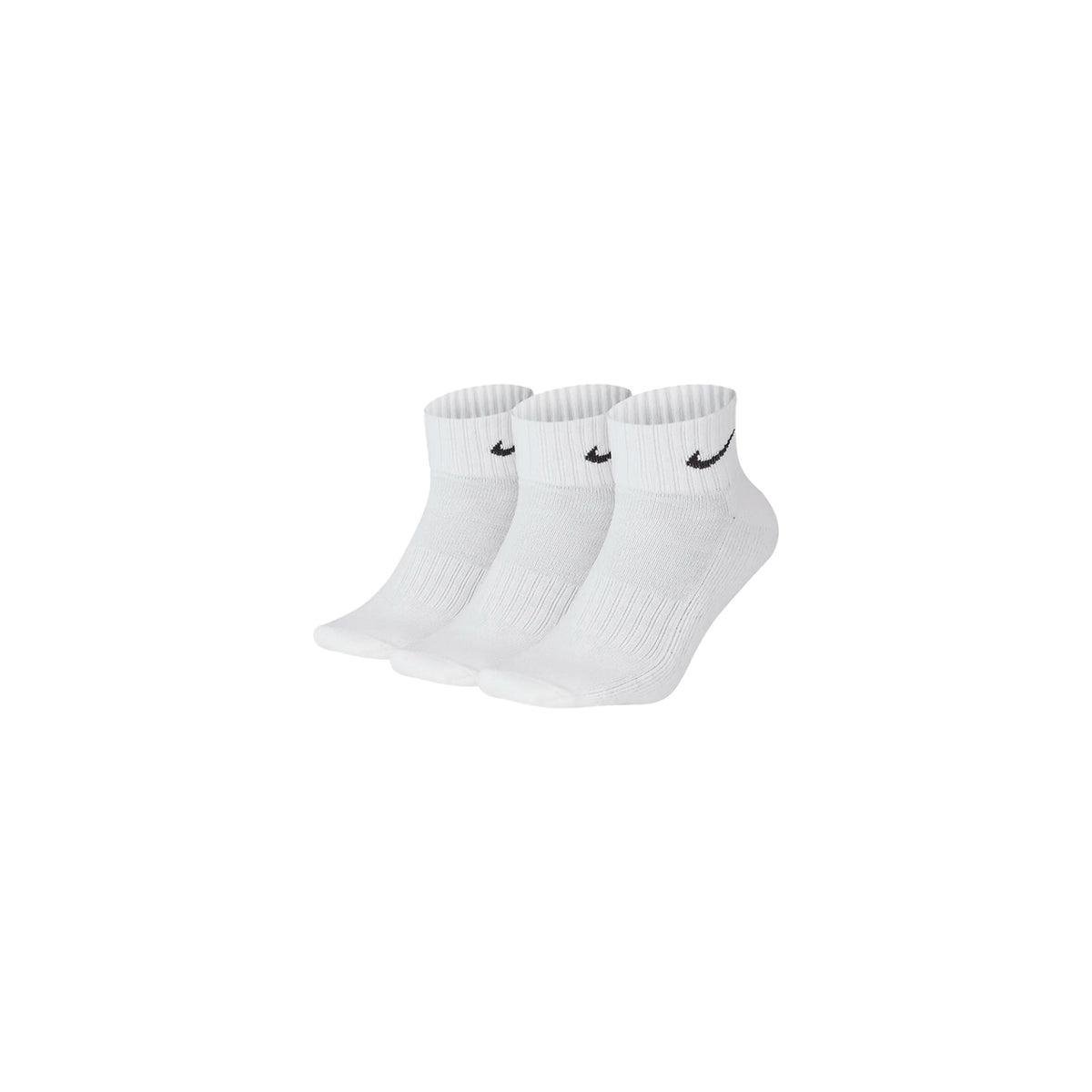 Every Day Cotton Cushioned X 3 White ankle