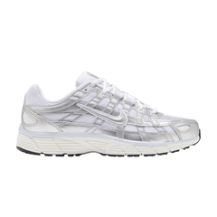 P-6000 White Blue Tint Sail Metallic Silver (Women's)
