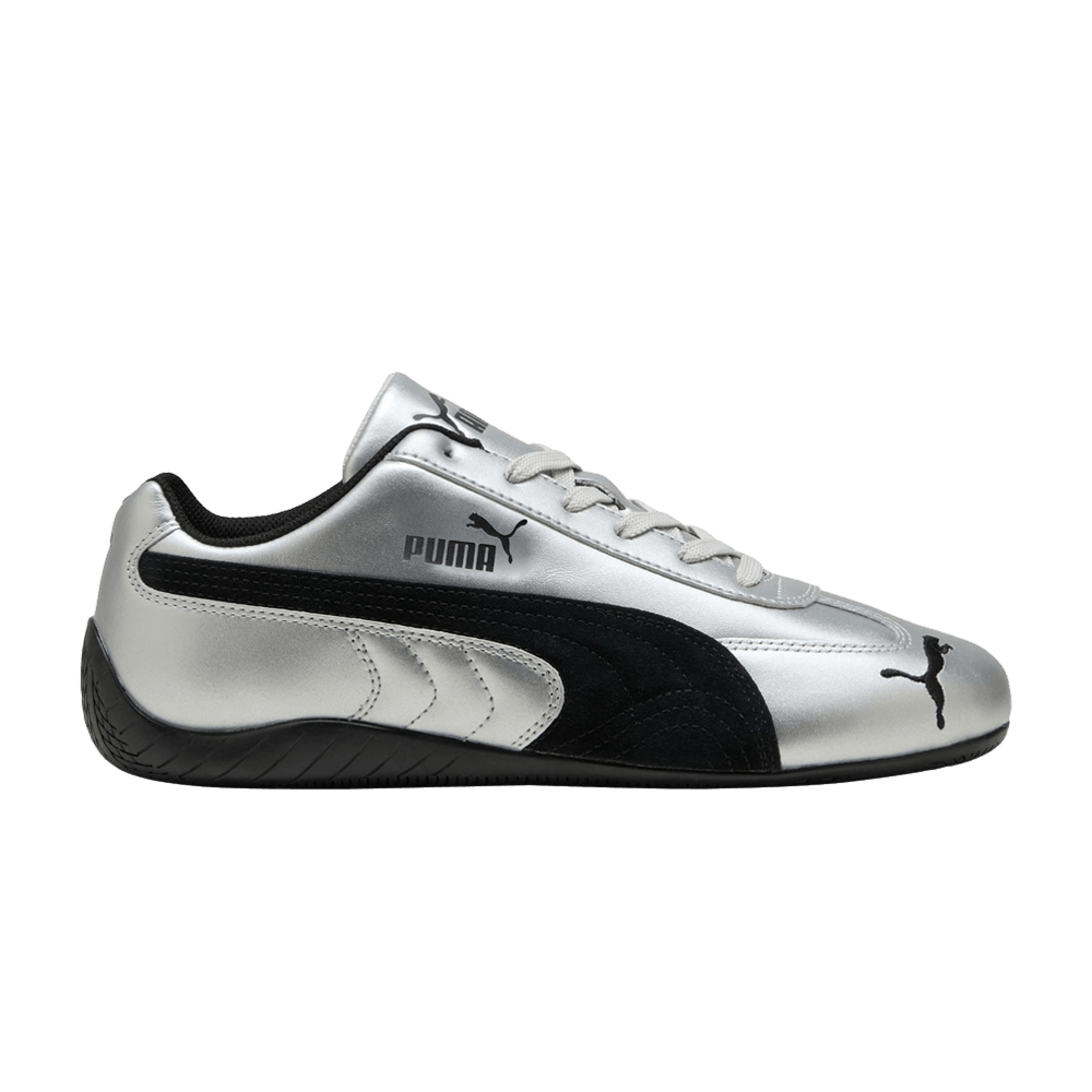 Speedcat Metallic Silver Black