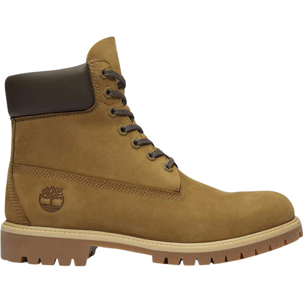Premium 6 Inch Waterproof BOOTS NUBUCK OLIVE BROWN