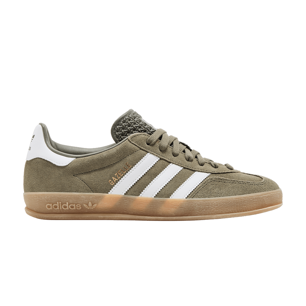 Gazelle Indoor Olive Strata Cloud White Gum
