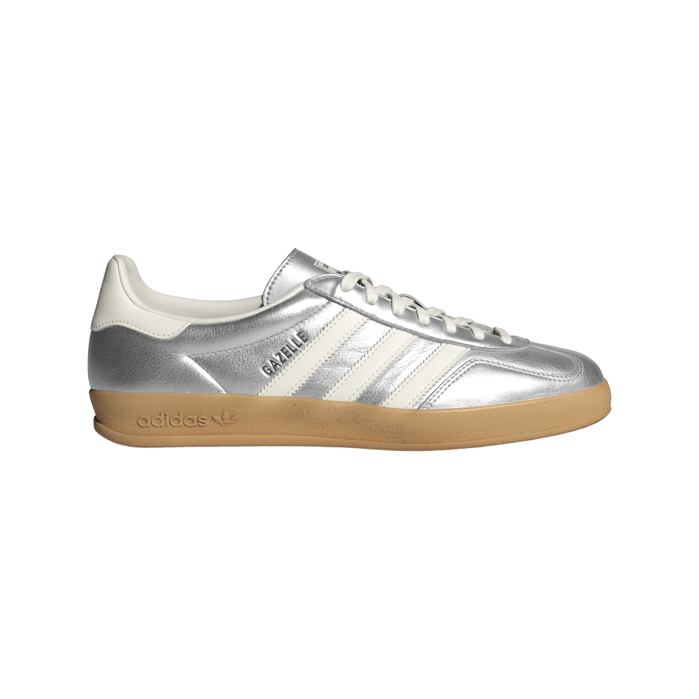 Gazelle Indoor Silver Metallic Core White
