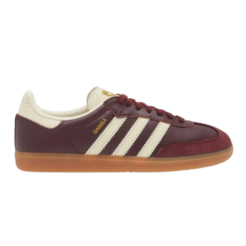 Samba OG Maroon Gold Metallic (Women's)