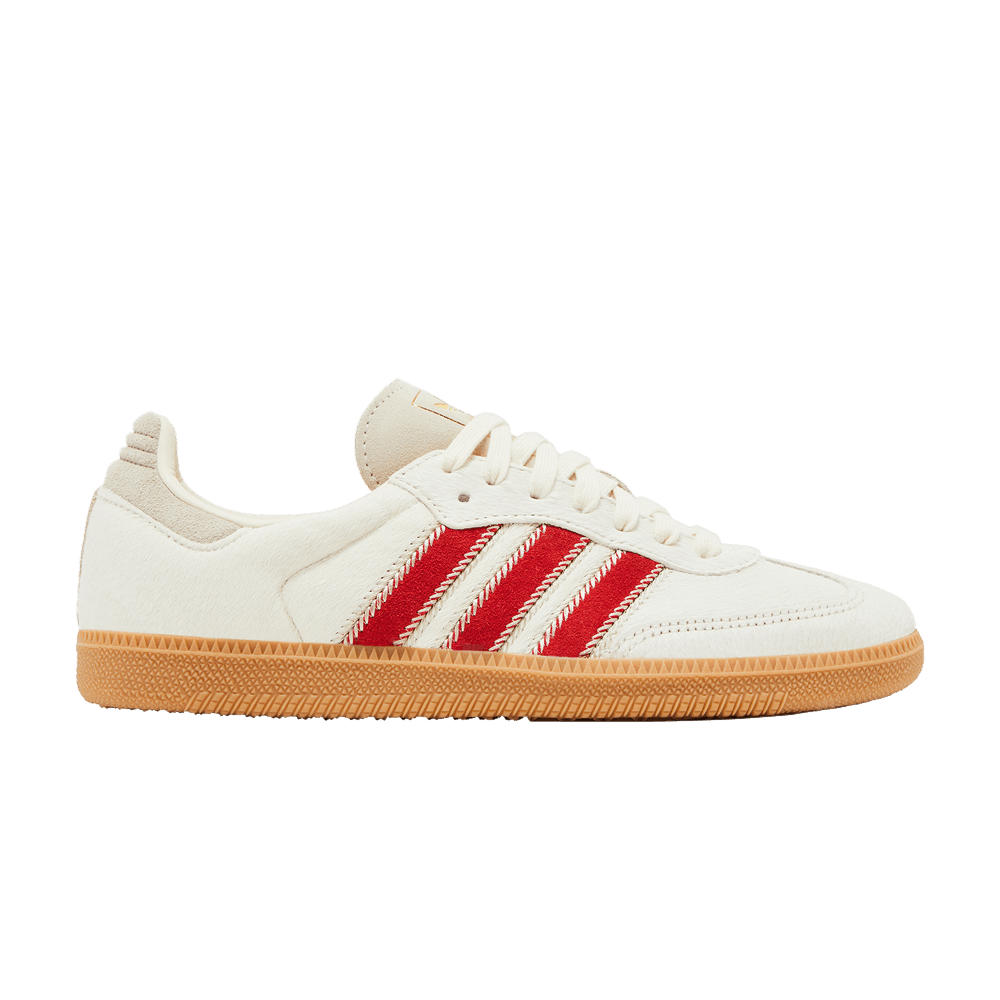 Samba OG Pony Hair Wonder Beige Better Scarlet (Women's)