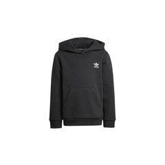 adidas Childrens Hoodie FZ Cargo Tracksuit - Black