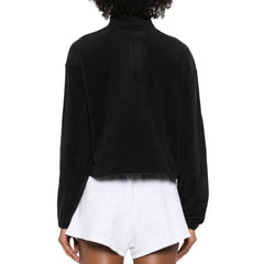 adidas Womens Polarfleece Half Zip - Black / White