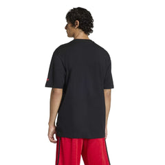 Adidas GFX Varsity Tee - Black
