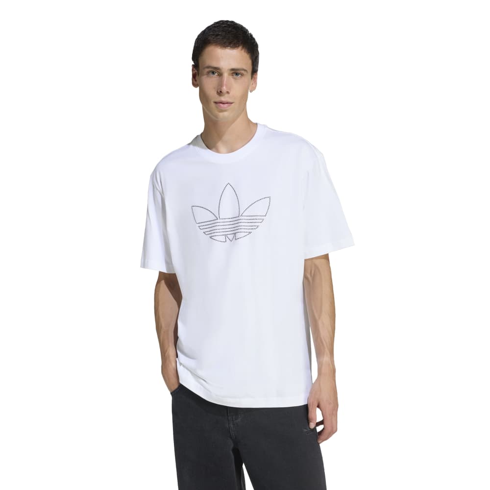 adidas Studded Tee - White