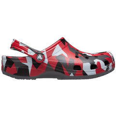 Crocs Classic Geo Camo Clog - Slate Grey / Multi