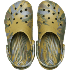 Crocs Classic Marbled Clog - Aloe / Multi
