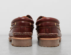 Authentic 3-Eye Lug Handsewn Boat Shoe