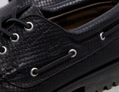 Authentic 3-Eye Lug Handsewn Boat Shoe