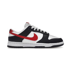 Nike Dunk Low Panda Red Swoosh