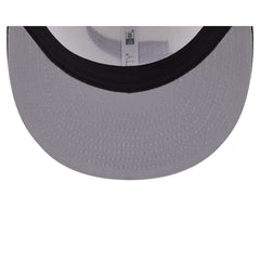 New Era 59FIFTY 2 Tone Fitted Cap All Blacks - Chrome / Black